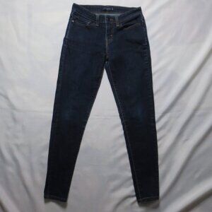 4/$14 LEVI’S 535 womens JEANS denim BLUE stretch JEGGING low rise DARK size 2/4